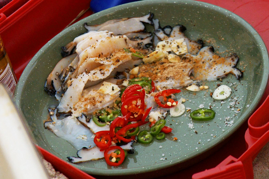 Abalone with Chilli and Garlic