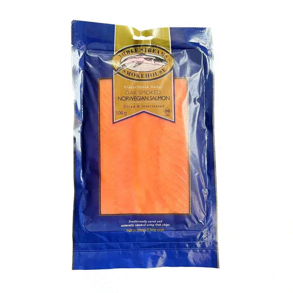 Norwegian Salmon Ribbons | Oak Smoked | 500g Pack