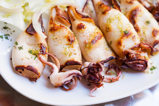Cajun Calamari Tubes