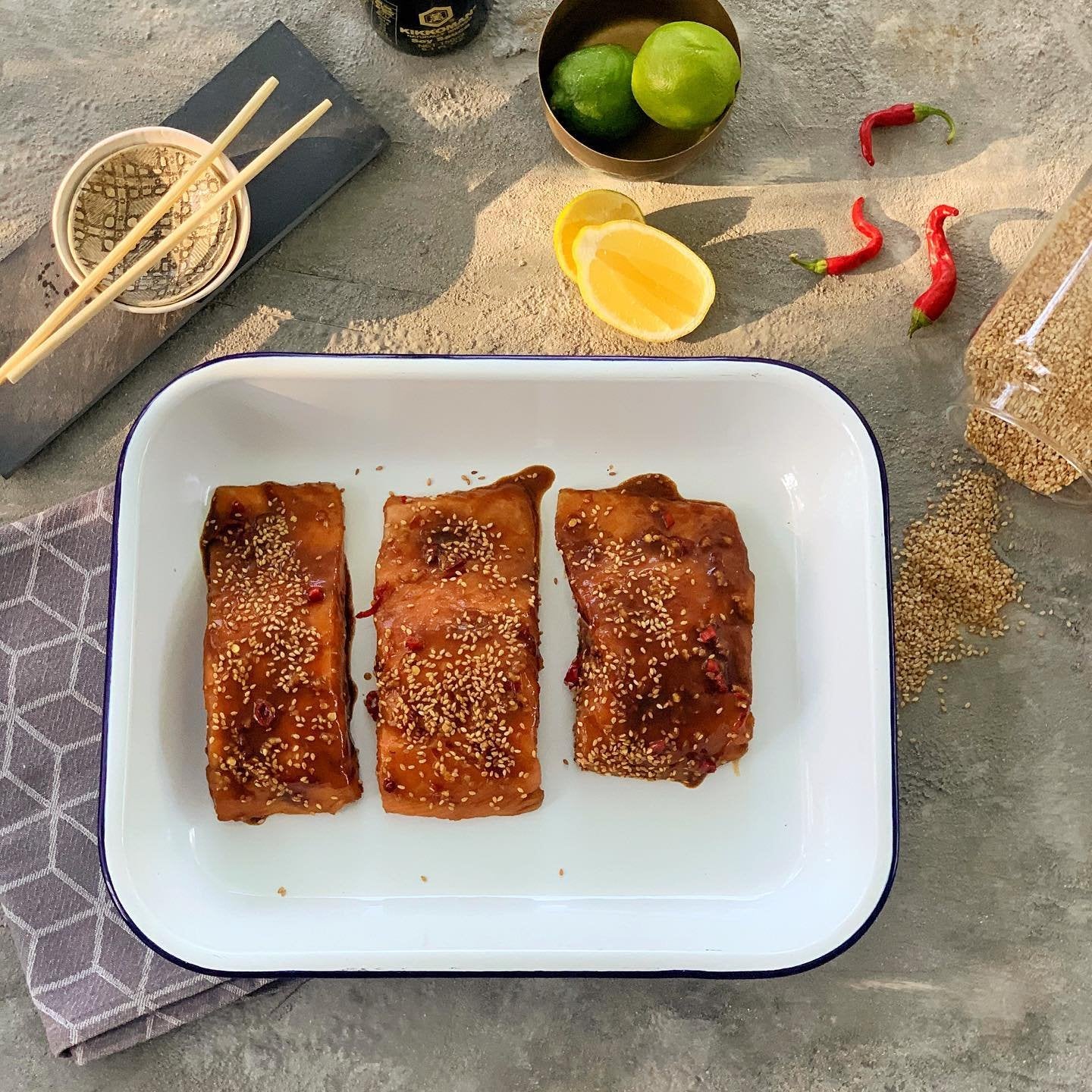 4 Norwegian Salmon Portions | 500g Pack