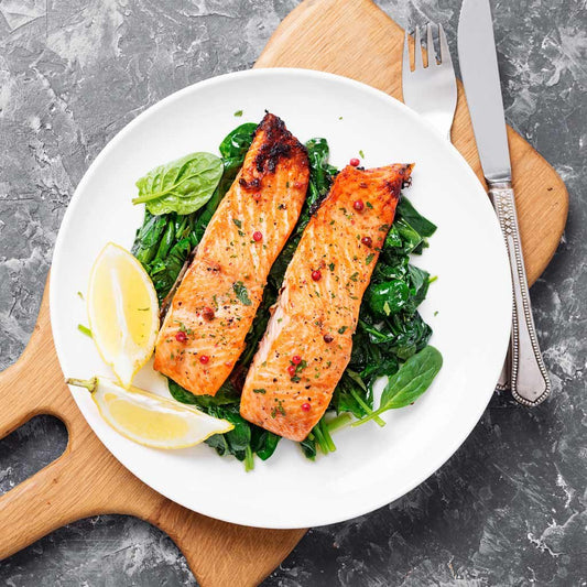 2 Norwegian Salmon Portions | 250g Pack