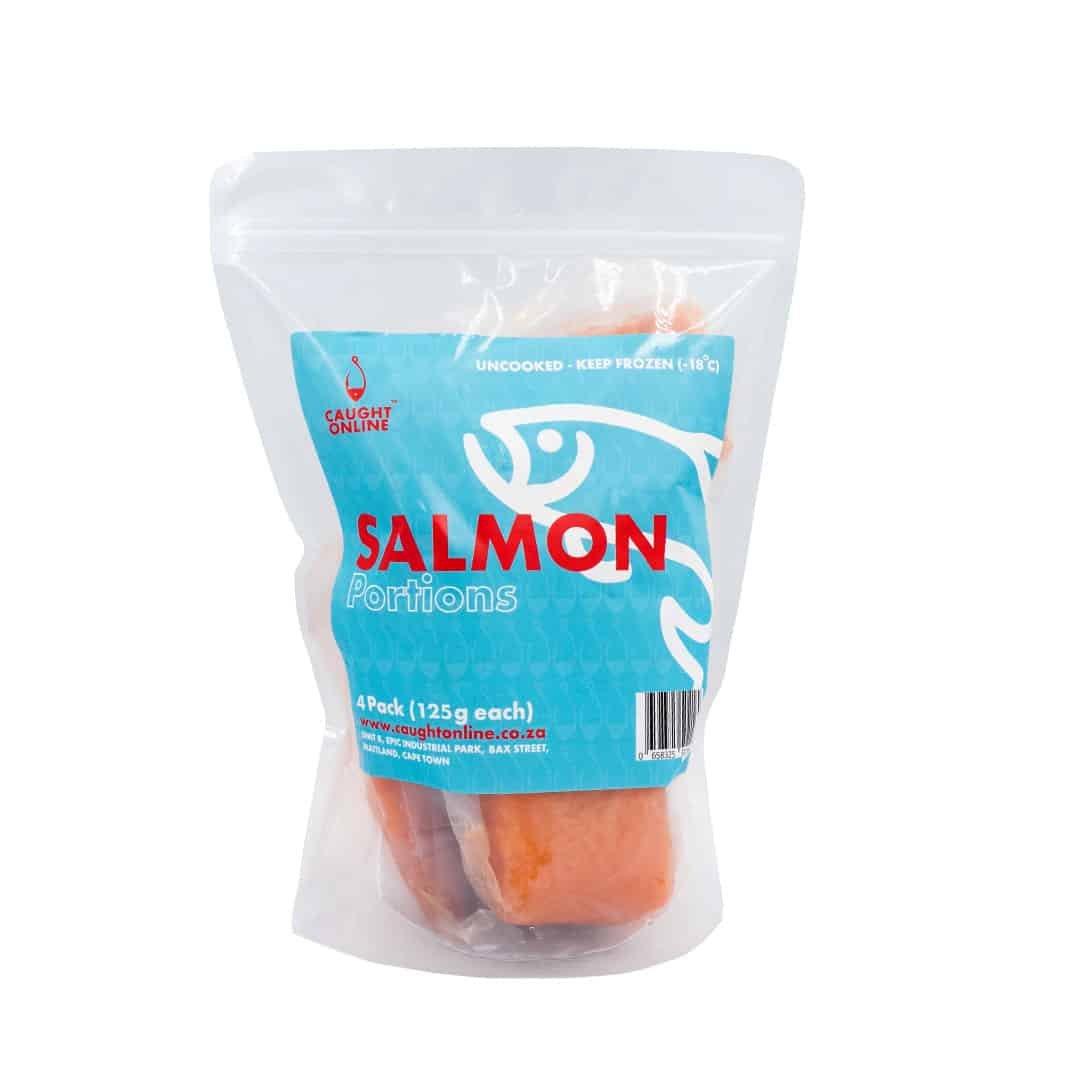 4 Norwegian Salmon Portions | 500g Pack