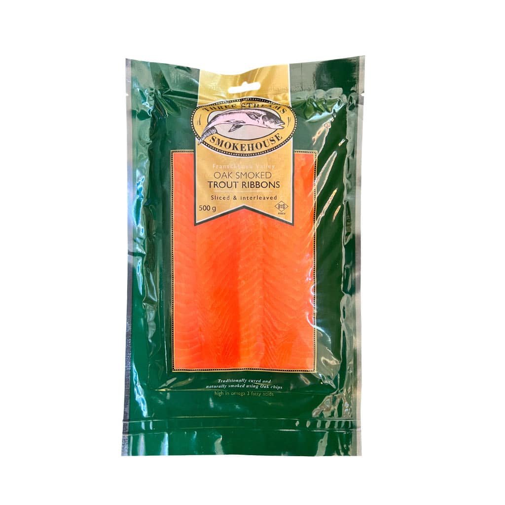 Trout Ribbons | Oak Smoked | 500g Pack