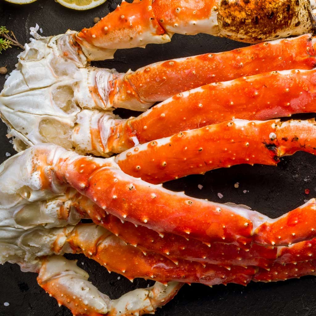 Alaskan King Crab | Sections | Wild-Caught | 1Kg