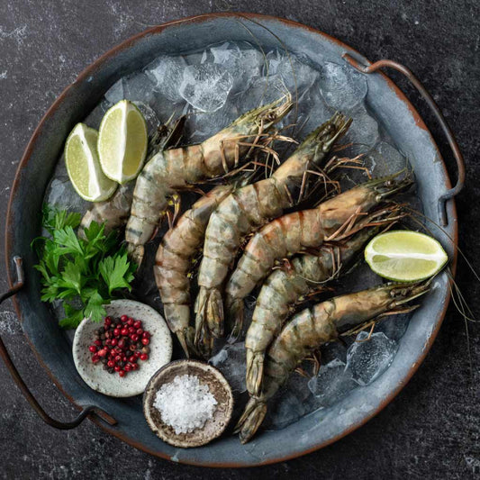 Black Tiger Prawns | Mozambican | Extra Large | 800g