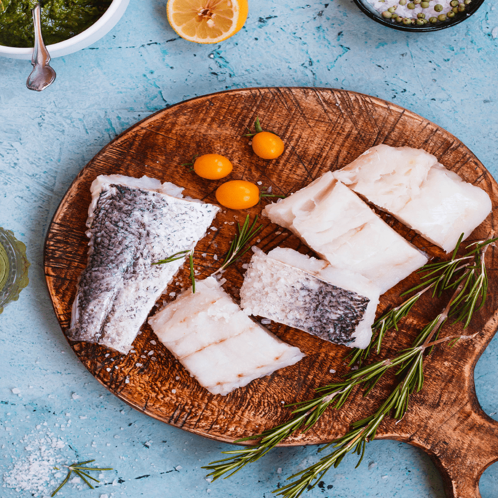 Hake Fillets | Skin-On | 1kg Pack