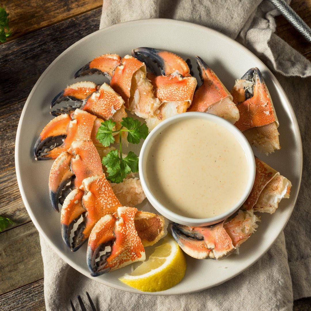 Atlantic Golden Crab Claws | 500g