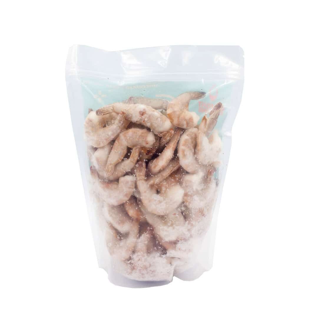 Easy-Peel Prawns | Medium Shell-Cut | 800g