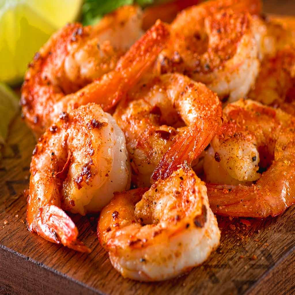 Easy-Peel Prawns | Medium Shell-Cut | 800g
