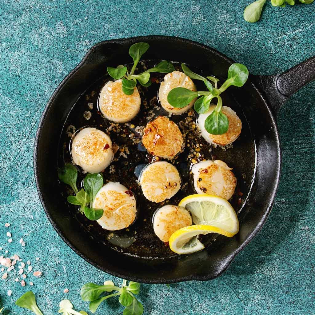 Scallops | Alaskan | Hand-Caught | Wild-caught | 350g