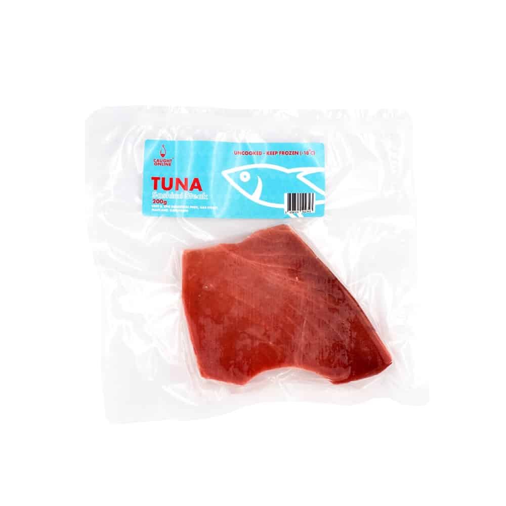 2 Tuna Steaks | Sashimi Grade | 400g Pack